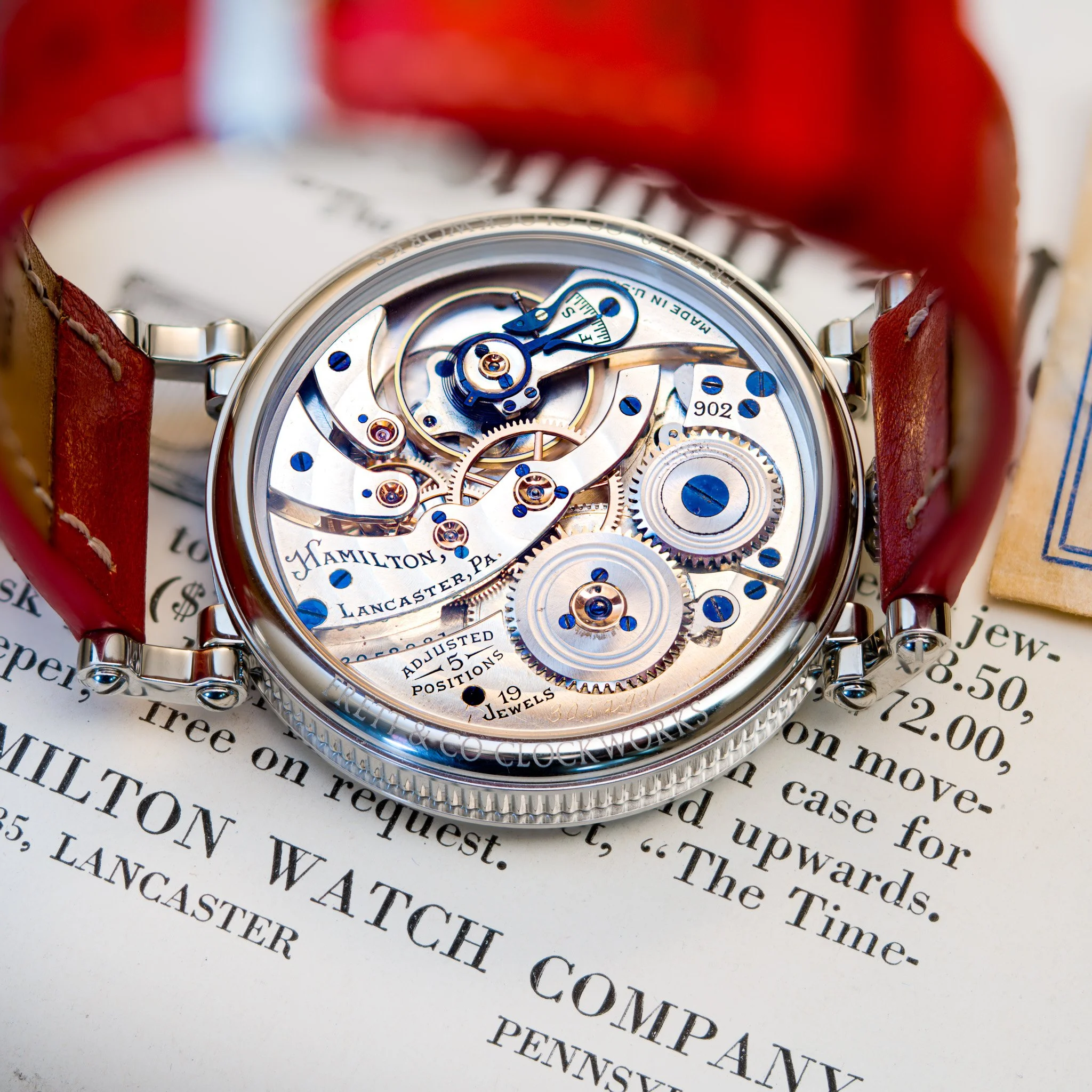 VINTAGE HAMILTON 手巻き Hamilton pocket watch conversion — Frett & Co Clockworks